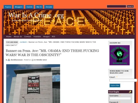 warisacrime.org content banner-penn-ave-mr-obama-end-these-fucking-wars-war-obscenity