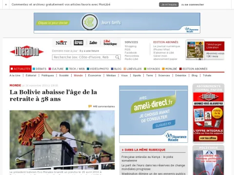 www.liberation.fr monde 01012304607-la-bolivie-abaisse-l-age-de-la-retraite-a-58-ans