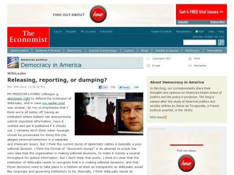 www.economist.com blogs democracyinamerica 2010 11 wikileaks_0