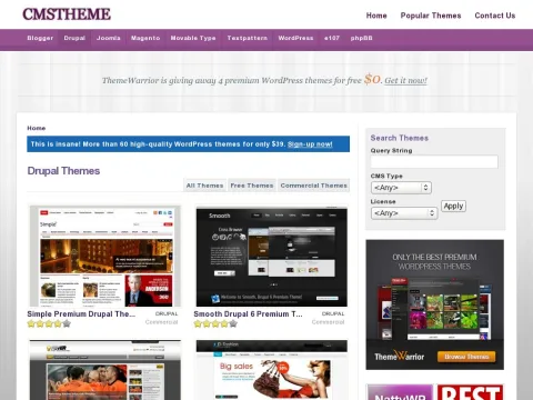 www.cmstheme.net cms drupal