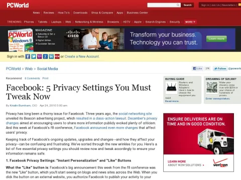 www.pcworld.com article 194886 facebook_5_privacy_settings_you_must_tweak_now.html