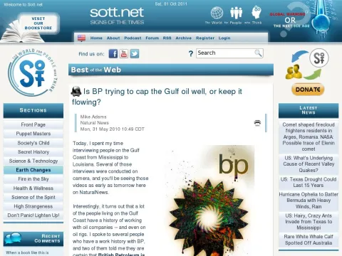 www.sott.net articles show 209556-Is-BP-trying-to-cap-the-Gulf-oil-well-or-keep-it-flowing