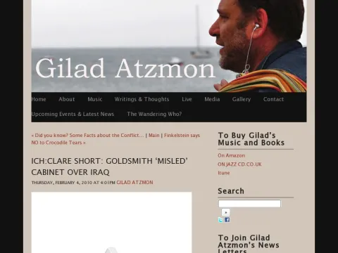 www.gilad.co.uk writings ichclare-short-goldsmith-misled-cabinet-over-iraq.html