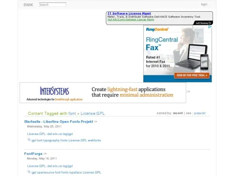 swik.net font+License:GPL
