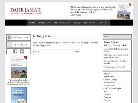 dahrjamailiraq.com weblog archives dispatches 000196.php