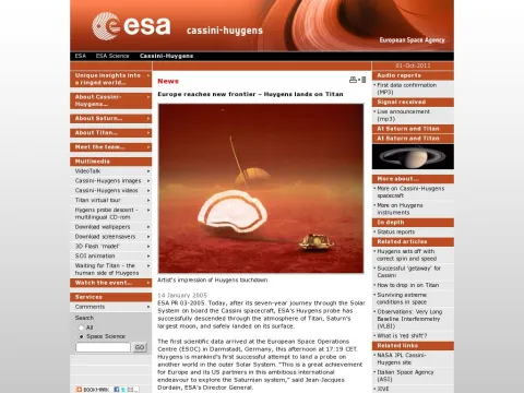 www.esa.int SPECIALS Cassini-Huygens SEMQ1QQ3K3E_0.html