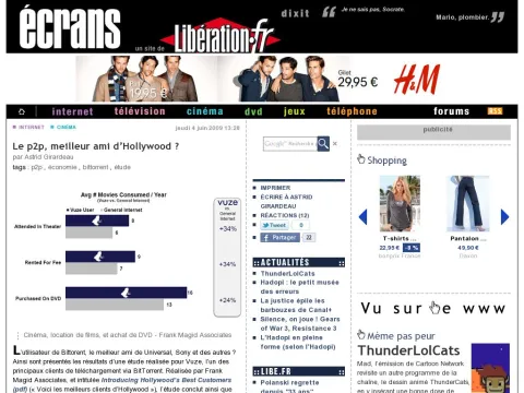 www.ecrans.fr Le-p2p-meilleur-ami-d-Hollywood,7371.html