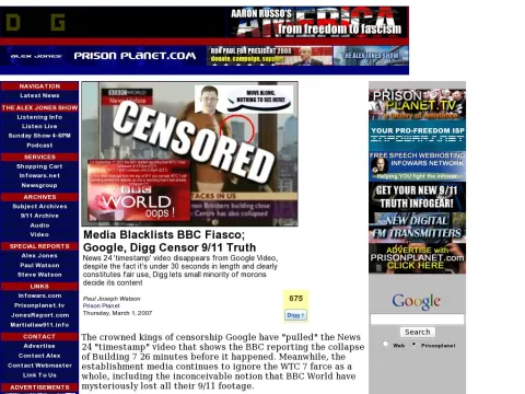 prisonplanet.com articles march2007 010307mediablacklists.htm