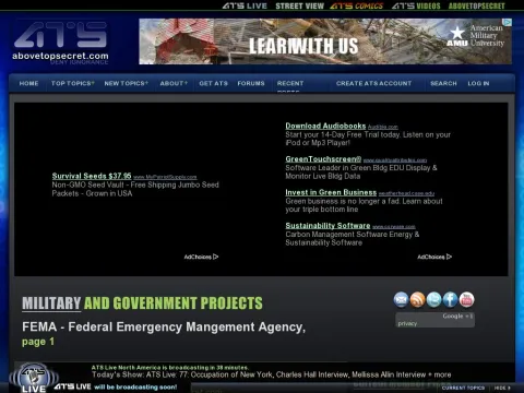 www.abovetopsecret.com forum fema.html