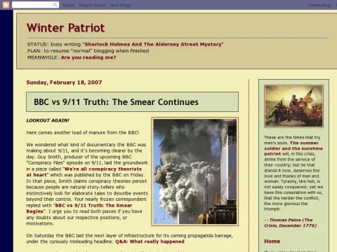 winterpatriot.blogspot.com 2007 02 bbc-vs-911-truth-smear-continues.html