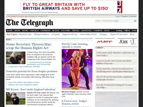 www.telegraph.co.uk earth main.jhtml