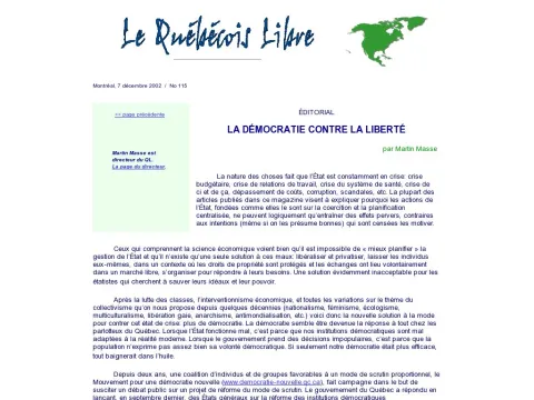 www.quebecoislibre.org 021207-2.htm