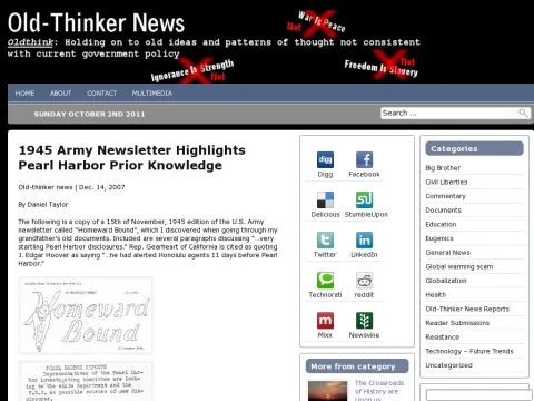 oldthinkernews.com Articles oldthinker%20news 1945_homeward_bound_army_newsletter.htm