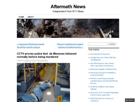 aftermathnews.wordpress.com 2007 10 09 cctv-proves-police-lied-de-menezes-behaved-normally-before-being-murdered