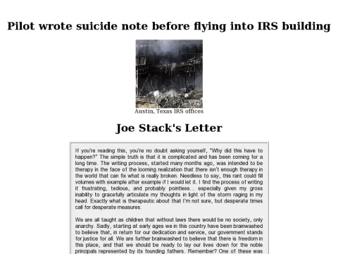 bigeye.com joe_stack_letter.htm