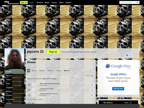 www.myspace.com jaycore23