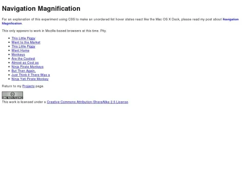 paularmstrongdesigns.com examples css navigation-magnification.html