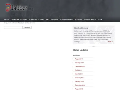 www.jabber.org software clients.shtml