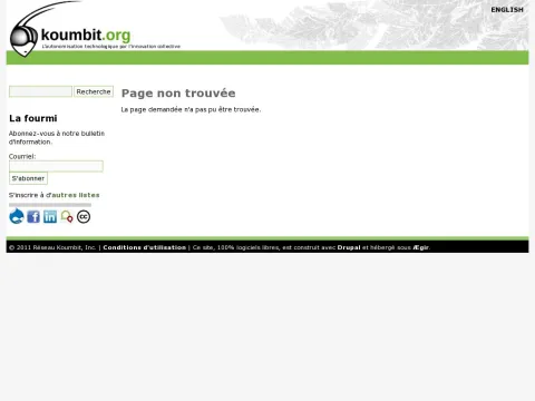 koumbit.net wiki FoireAuxQuestions