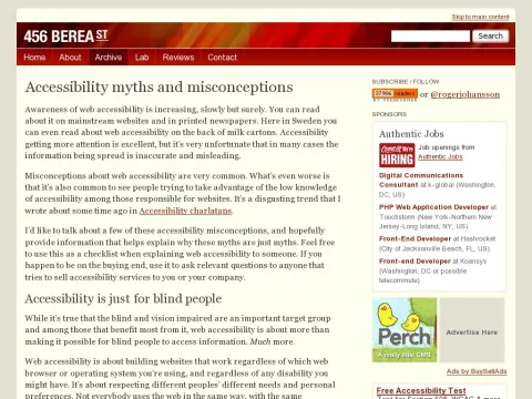 www.456bereastreet.com archive 200505 accessibility_myths_and_misconceptions