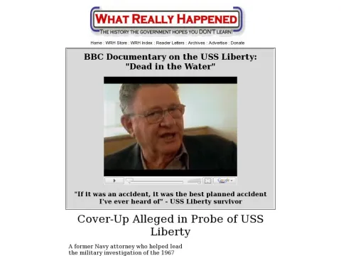 whatreallyhappened.com WRHARTICLES ussliberty.html