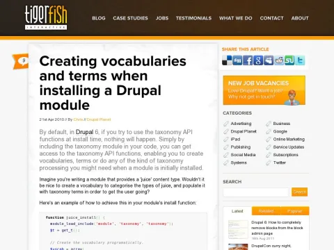 tiger-fish.com blog creating-vocabularies-and-terms-when-installing-drupal-module