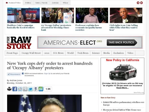 www.rawstory.com rs 2011 10 24 new-york-cops-defy-order-to-arrest-hundreds-of-occupy-protesters