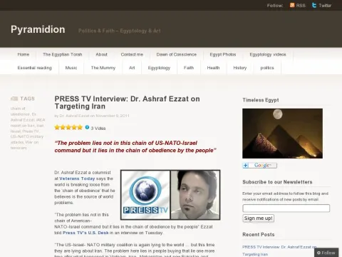 ashraf62.wordpress.com 2011 11 09 press-tv-interview-dr-ashraf-ezzat-on-targeting-iran