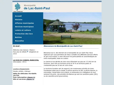 www.lac-saint-paul.ca