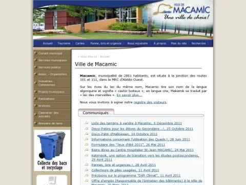 www.villemacamic.qc.ca