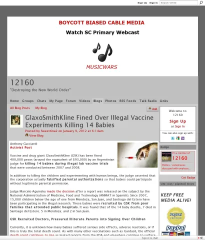 12160.info profiles blogs glaxosmithkline-fined-over-illegal-vaccine-experiments-killing-1