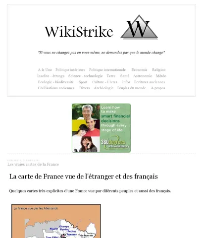 www.wikistrike.com article-la-carte-de-france-vue-de-l-etranger-96256730.html