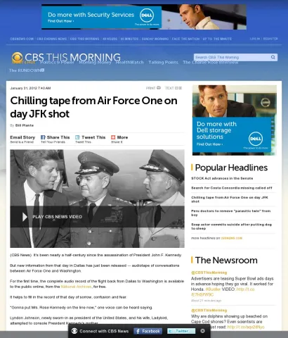 www.cbsnews.com 8301-505266_162-57368696 chilling-tape-from-air-force-one-on-day-jfk-shot