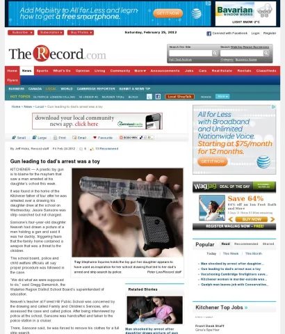 www.therecord.com news local article 676744--gun-leading-to-dad-s-arrest-was-a-toy