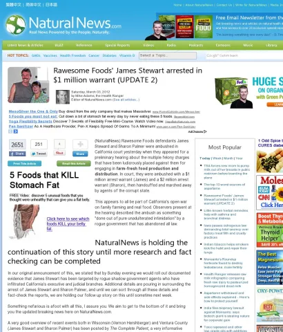 www.naturalnews.com 035136_James_Stewart_arrest_Rawesome_Foods.html