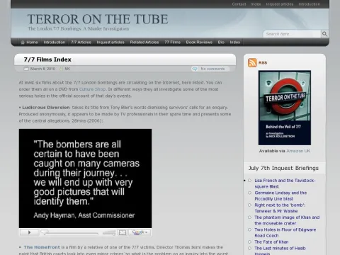 terroronthetube.co.uk 77-films 77-films-index